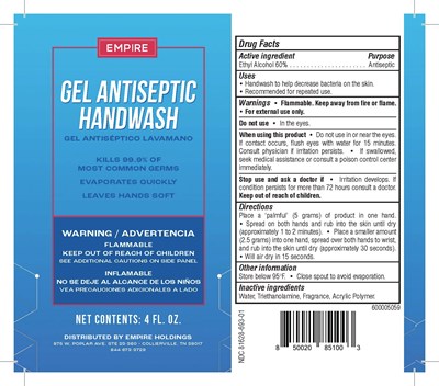 Gel Antiseptic 4oz - Shop Bees Wax 6930 4oz